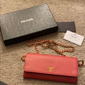 *SOLD* Prada Saffiano WOC